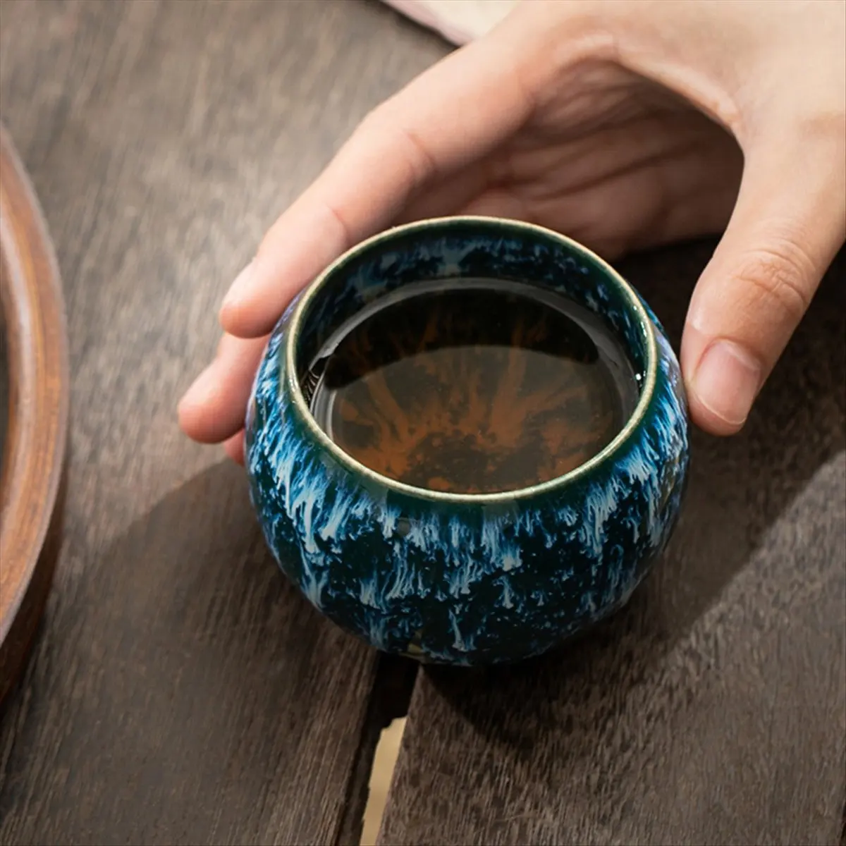 2026 Trend Kiln Change Ceramic Tea Cup Set - Porcelain Cups, Pottery Coffee Mug, China Tableware Cup,Teacup Gift
