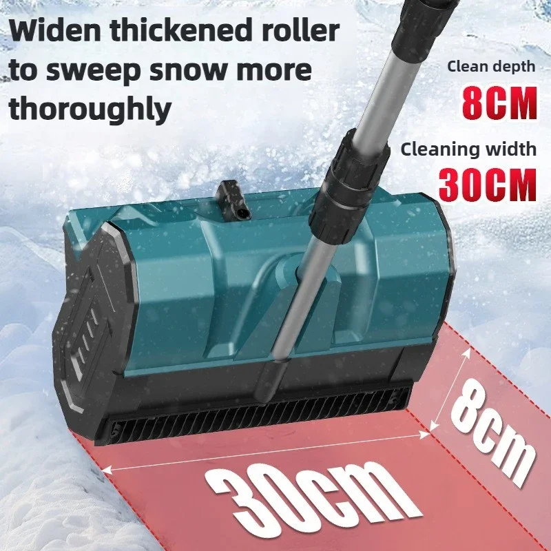 Lithium Snow Sweeper High Power Wireless Portable Home Snow Removal Machine Long Endurance Professional Cleaning Power Tools