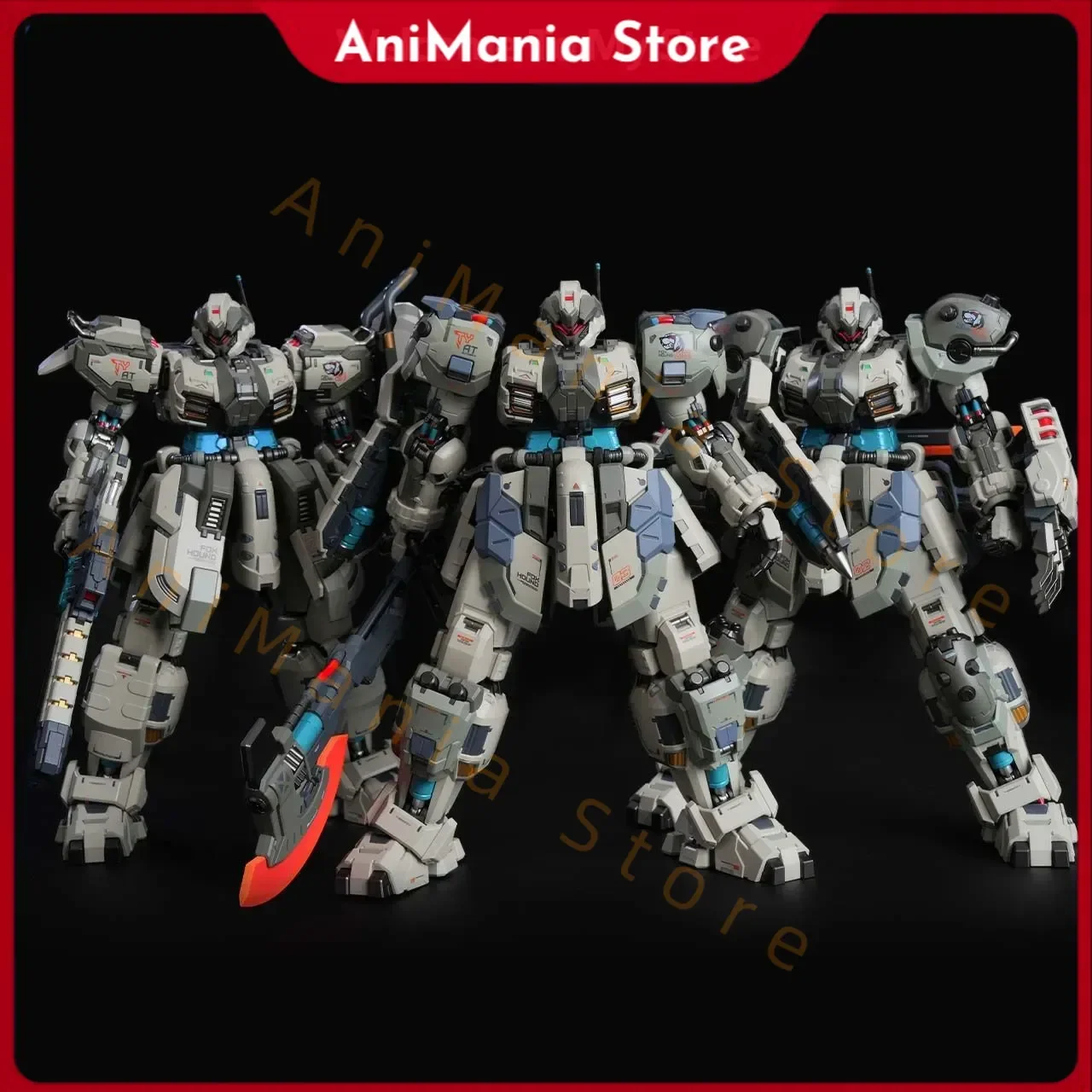 

В наличии MOSHOW, эффект предотвращения, отряд Fox Hunter, отличный тиран, мясник типа II, экшн-фигурка, игрушка в подарок