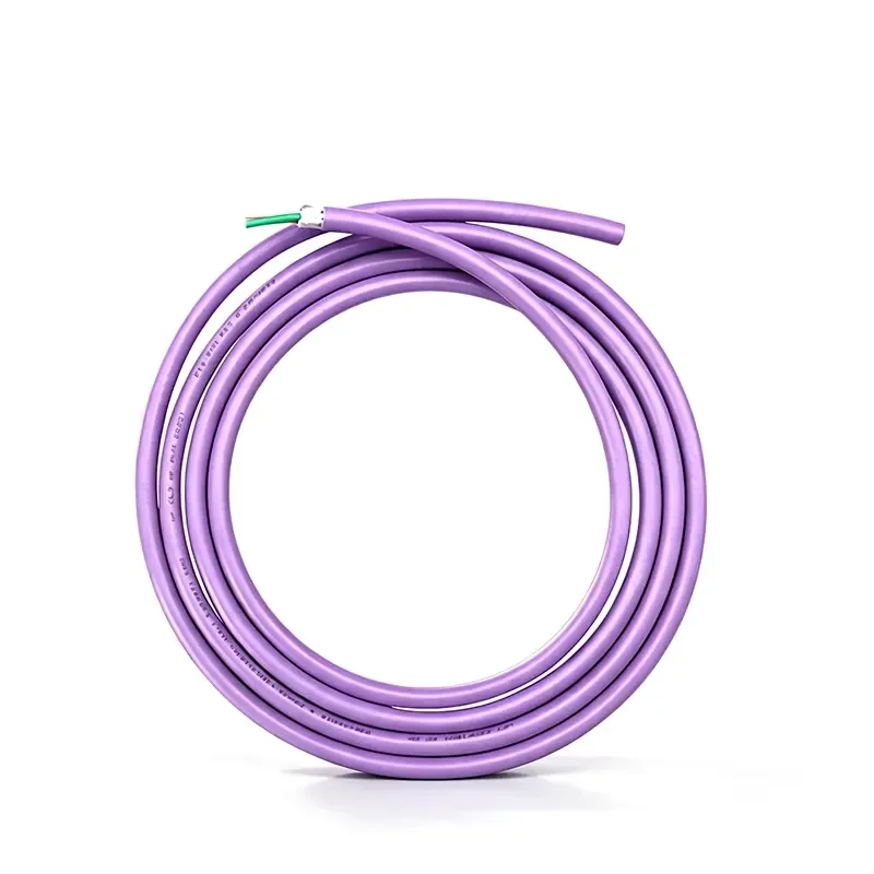 2Pin DP Bus Cable 6XV1830-0EH10 Ethernet Cable Industrial Shielded Cable Carrier PROFIBUS Impedance 15Ω Communication Line