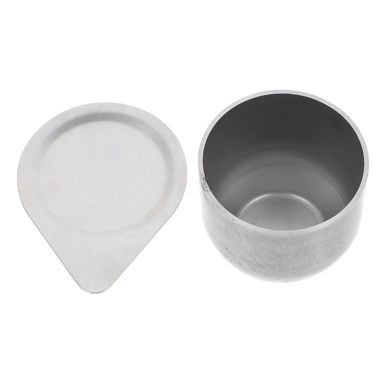 

High Temperature Resistant Crucible Laboratory Iron Cup Melting Tool Multipurpose Casting Refining Crucible Jewelry Tool Thermal