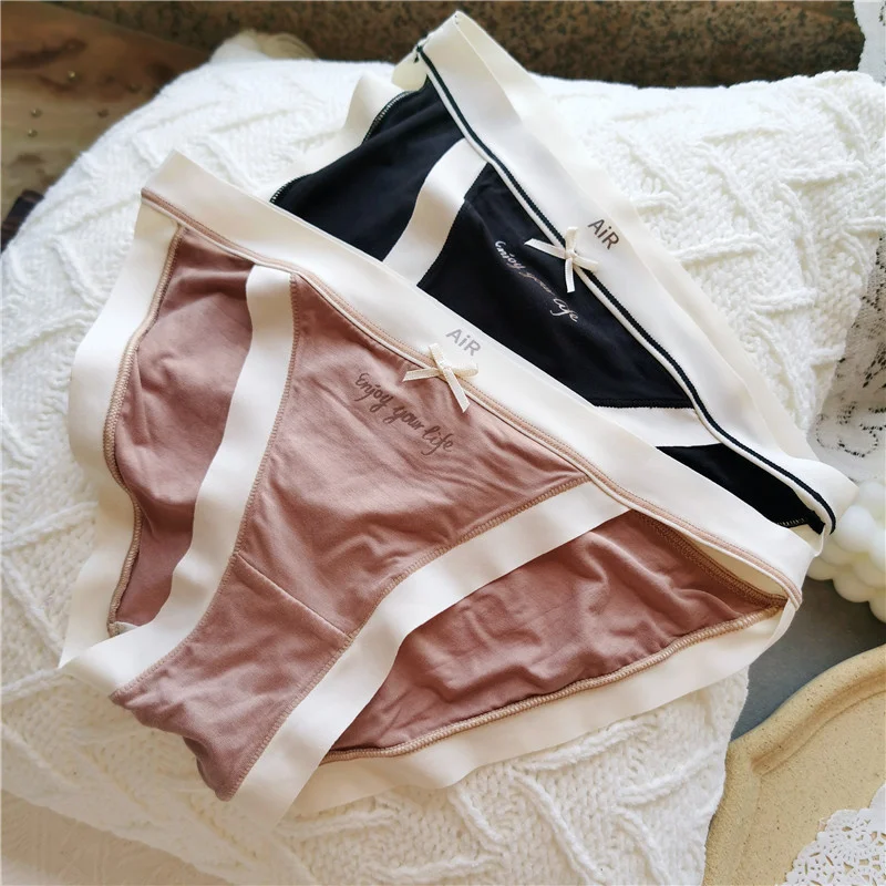 SP&CITY Sports Ice Silk Traceless Sexy Underwear Women\'s Cotton Crotch Breathable Fitness Panties Low Waist Seamless Briefs