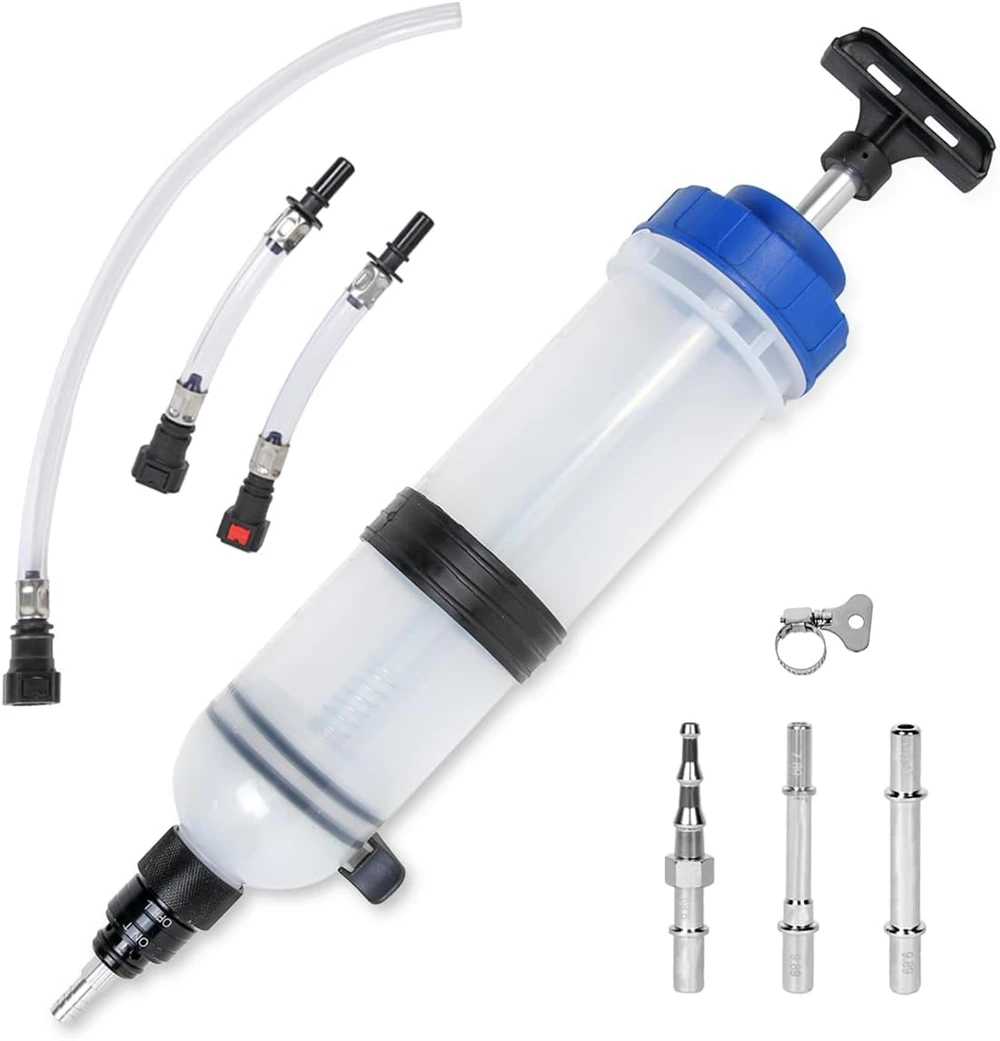 1500ML Engine Fuel Oil Pump Fluid Pump Manual  Efficient Oil Injector Extractor Fluid Extraction Syringe Pump for Pumping Oil