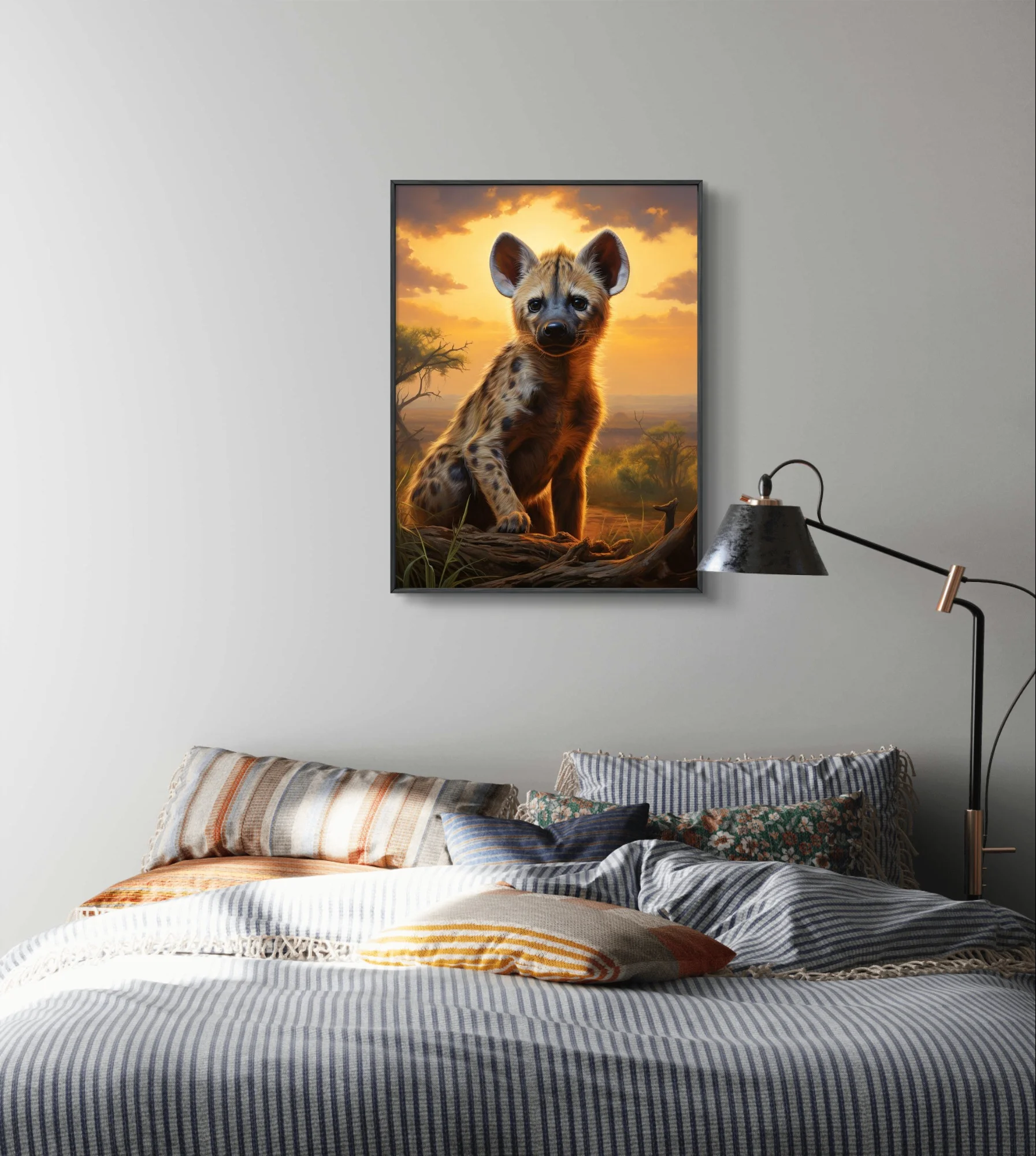 Africa Hyena AB Diamond Painting Kit Crocuta Crocuta Diy Diamond Embroidery Cross Stitch Animal Portrait Home Wall Decor Hand