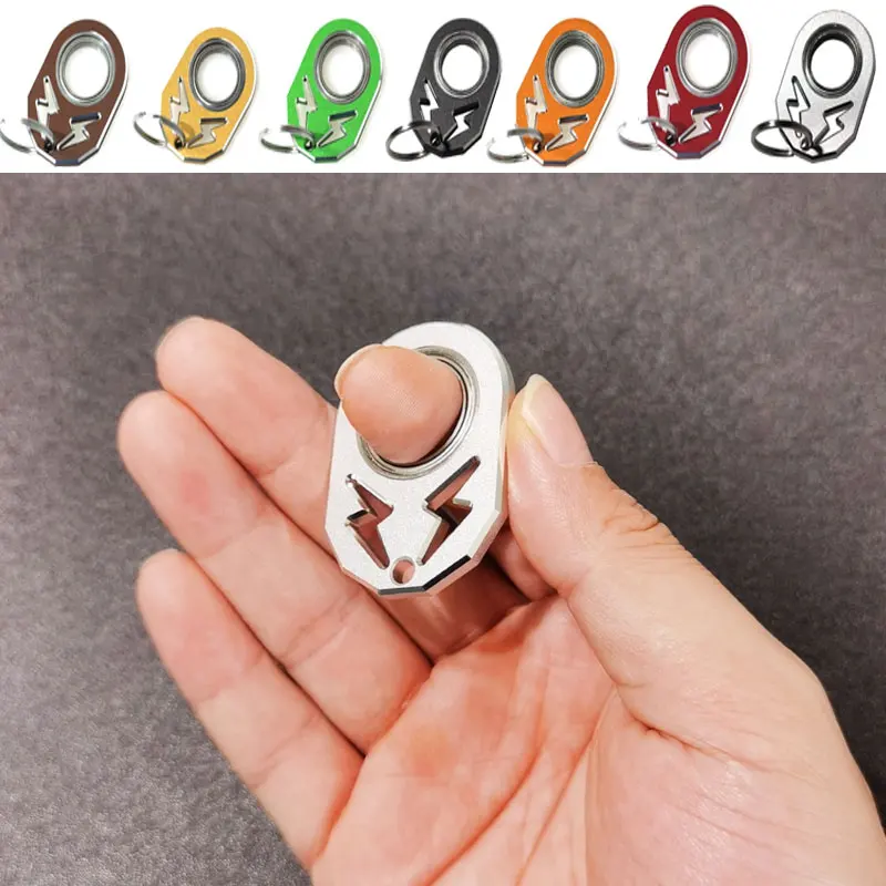 

Adults Children Mini Metal Fidget Spinner Stress Relief Toy Novelty Funny EDC Gadgets Keychain Antistress Toys for Men Boys