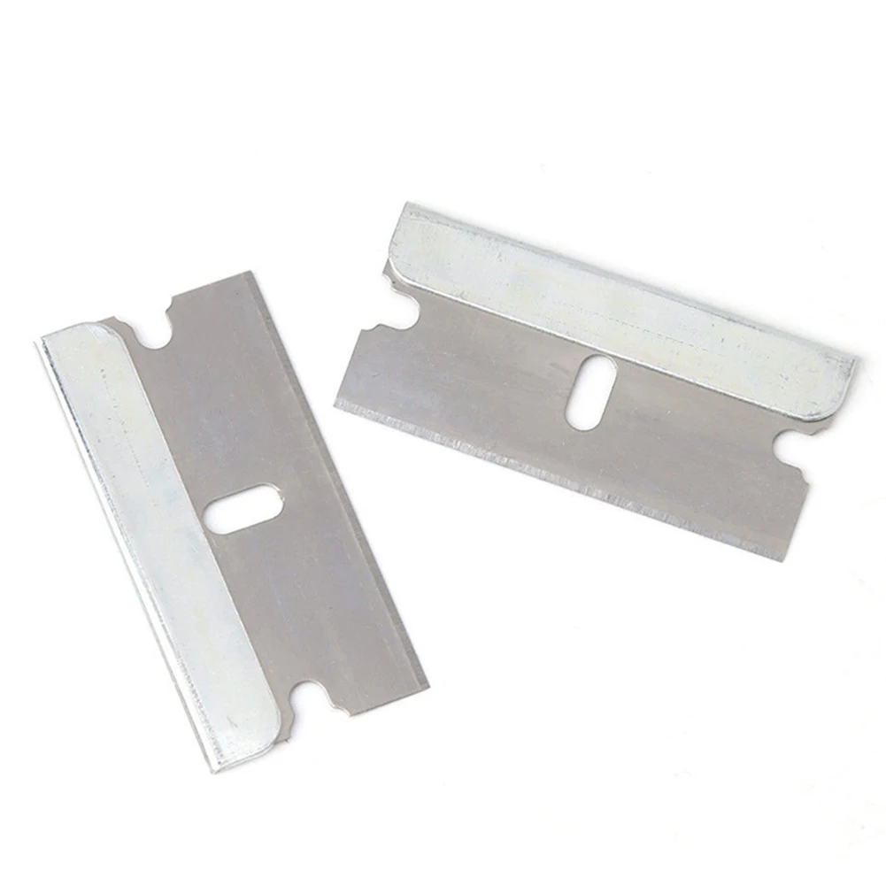 Imagem -03 - Conjunto Raspador de Lâmina Única Borda Aço Multi Propósito Ferramenta de Pintura Limpa Janela 10 Lâminas