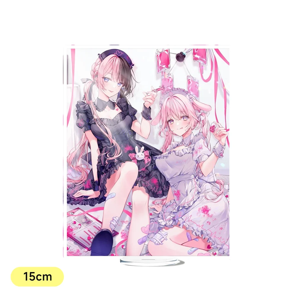 Hololive VSPO 15cm virtual youtuber Houshou Marine Gawr Gura Acrylic Figure Standee Anime Model choice gift keychain