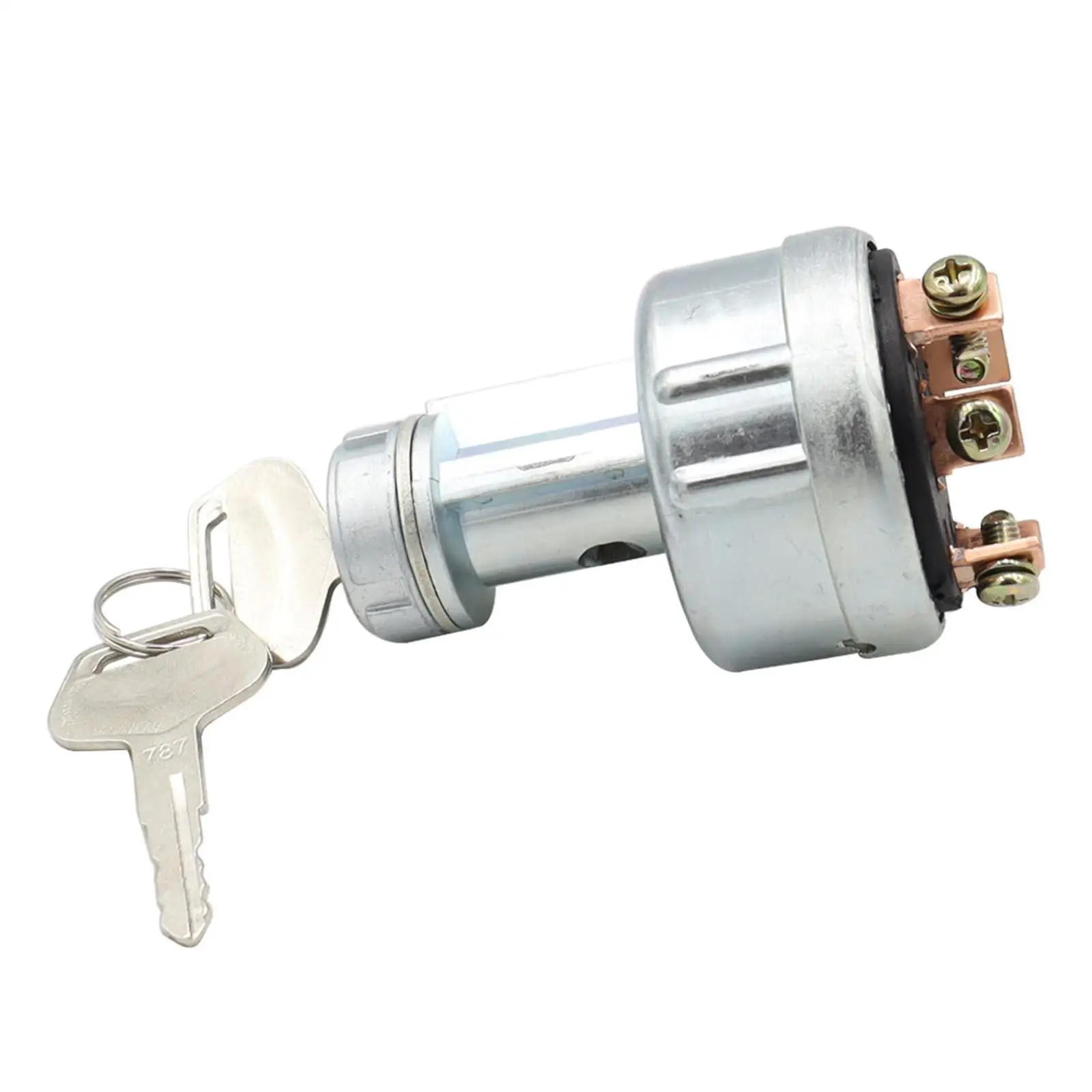 Ignition Key Switch 4 Position 6 Connection Terminal for Agricultural Vehicles