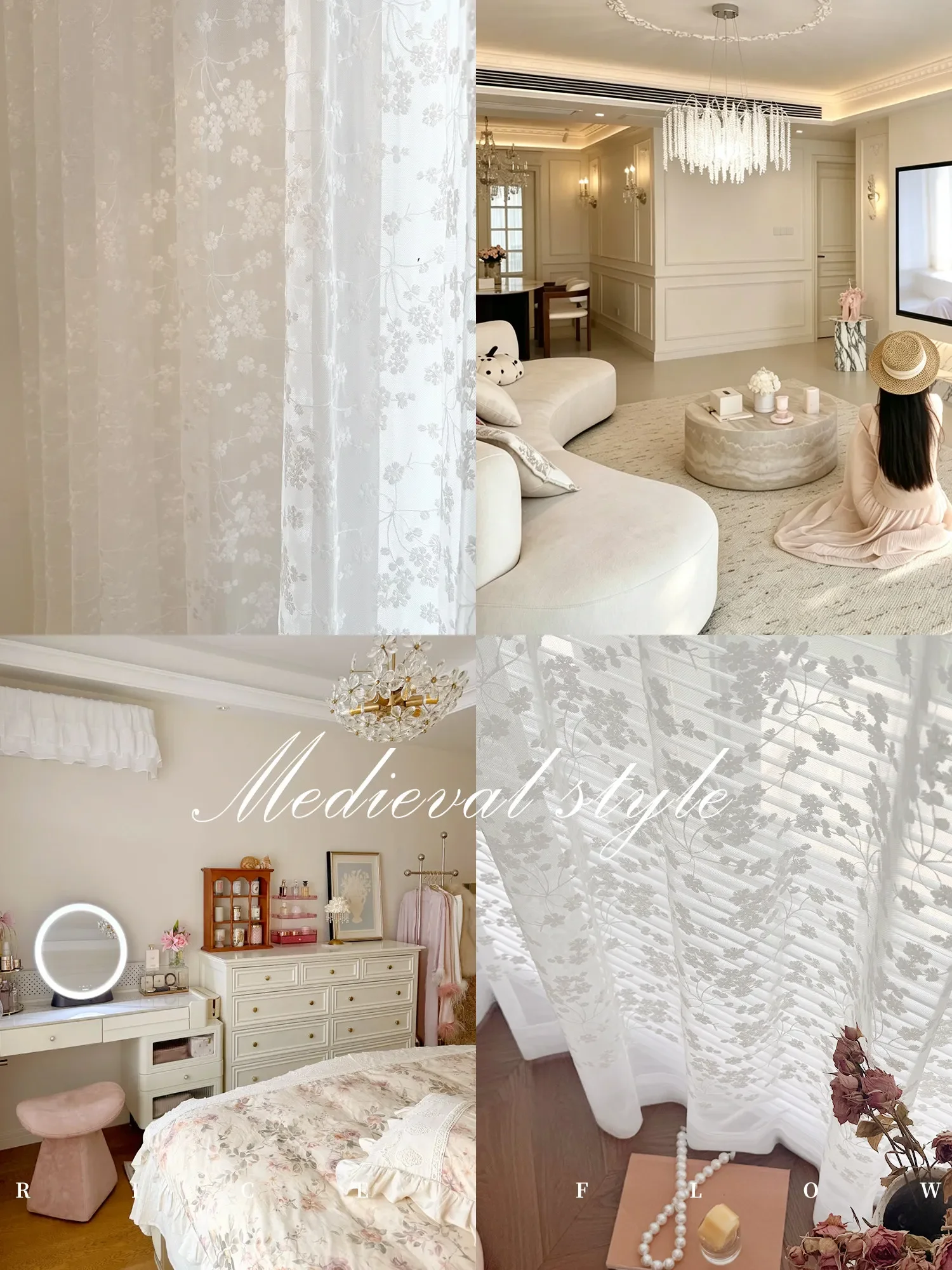French High-end Luxury Mid-century Retro Atmosphere Custom Size Curtains for Living Dining Room Bedroom Window Decor Sheer