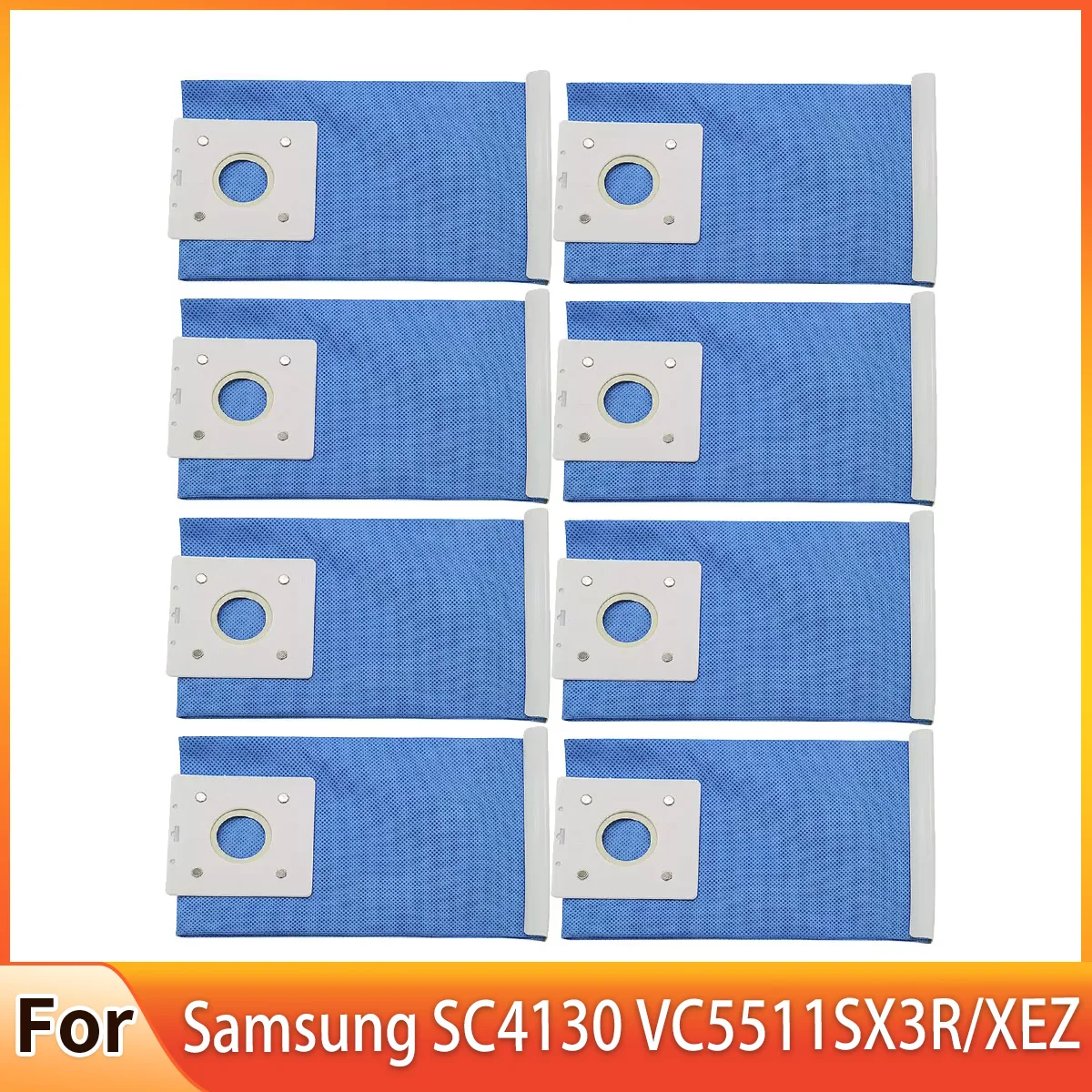 Bolsa de polvo para aspiradora Samsung SC4130 VC5511SX3R/XEZ, DJ69-00420B de gran capacidad, bolsa extraíble y lavable, se puede reutilizar