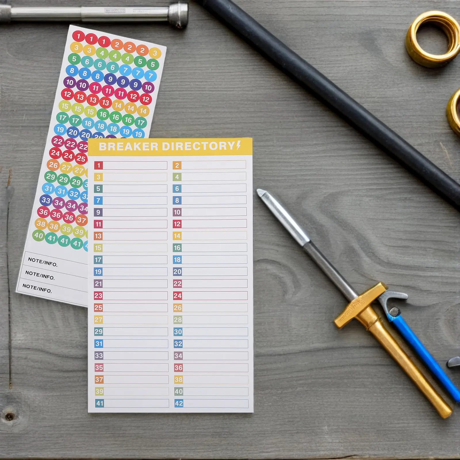 

Circuit Breaker Digital Identification Device Energy Meter Tag LED Display Fault Indicator Label for Safety