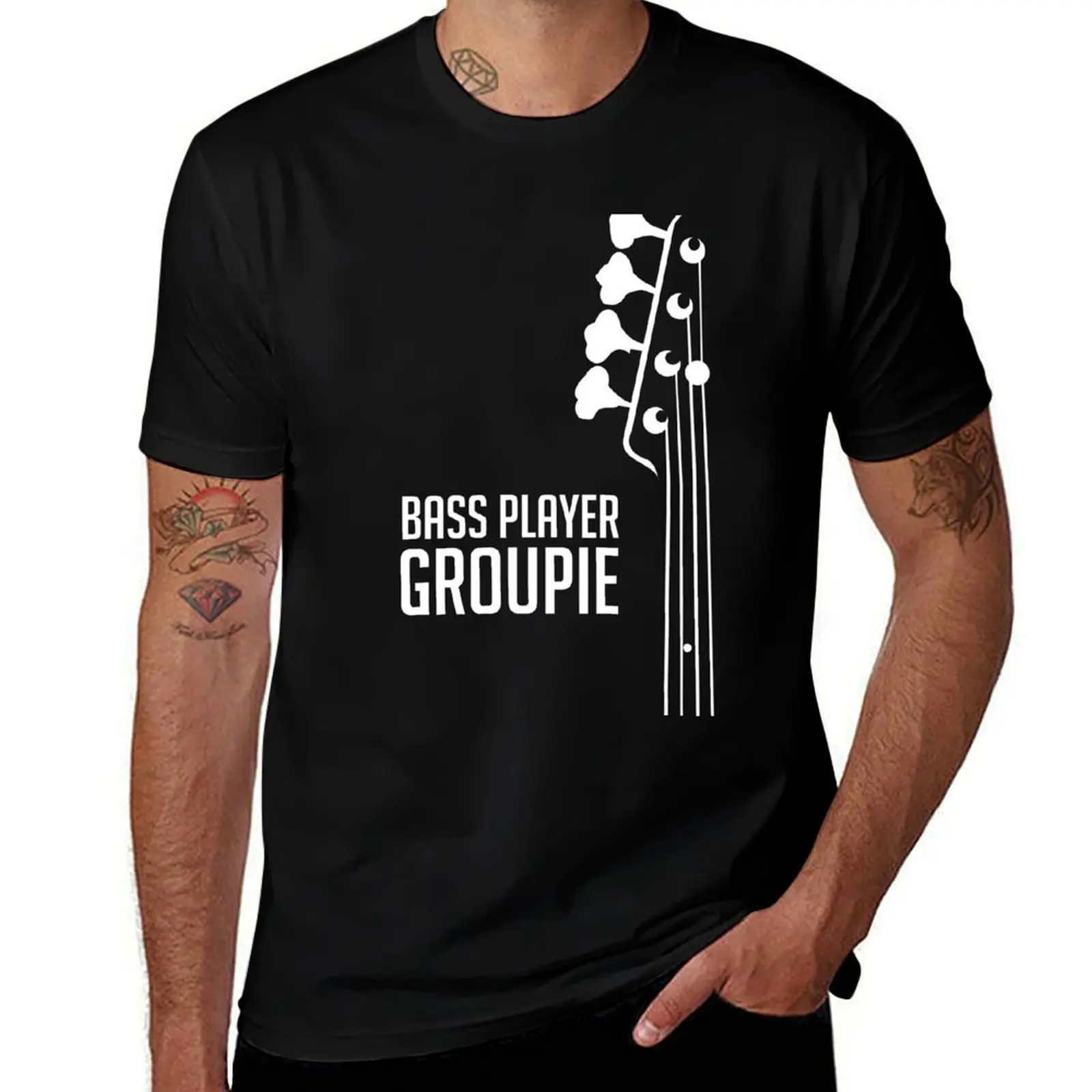 

Bass Player Groupie - Bass Guitarist - Bassist T-Shirt anime t shirts quick drying graphic t shirts customizeds mens t shirt