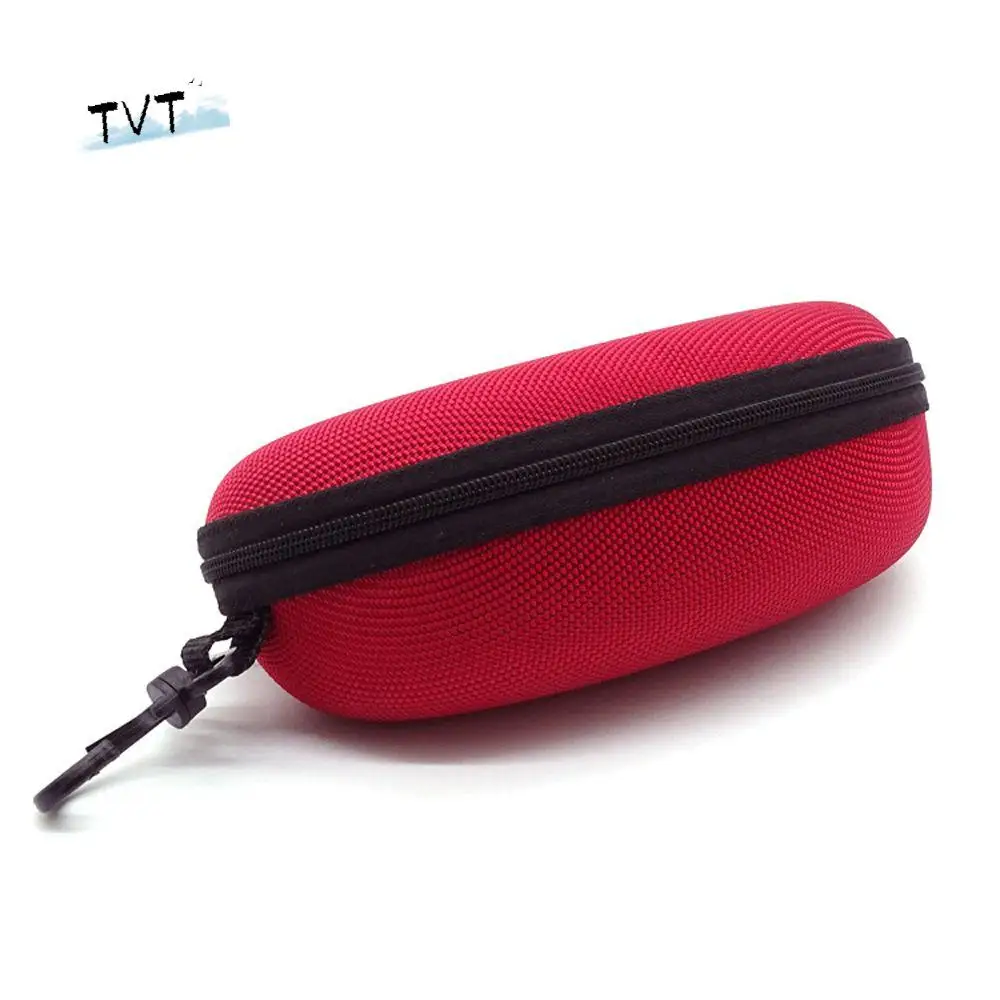 

EVA Unisex Eyeglasses Protector Case Men Women with Hook Zipper Box Shell Clam Pouch Eye Glasses Box Sunglasses Bag Hard Case