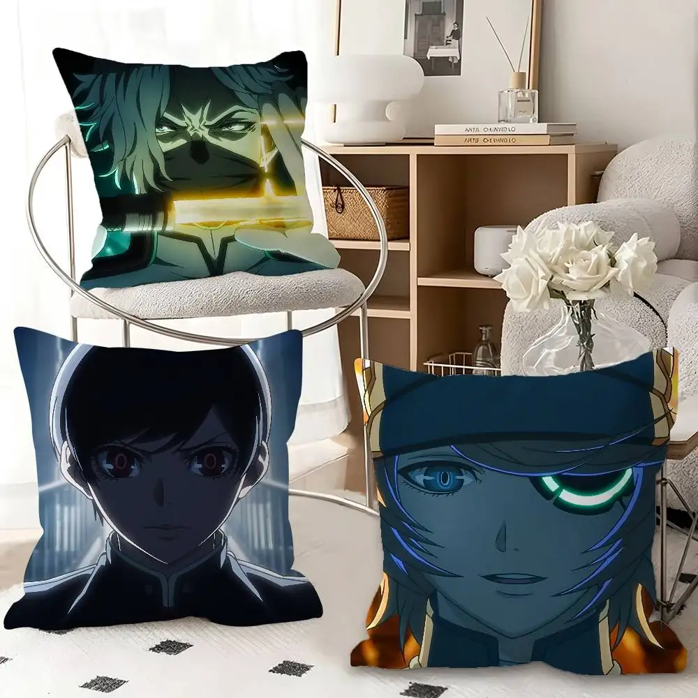 1pc Anime Akudama Drive Pillow Case Fashion Square Pillowcase Bedroom Sofa Room Ins Decoration Leisure