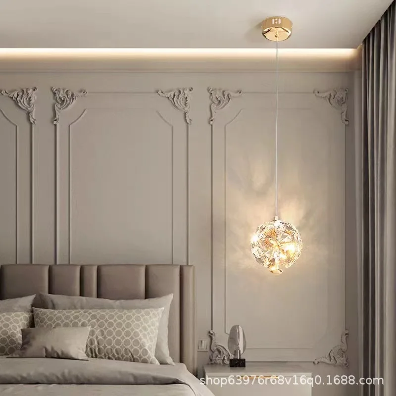 النمط الحديث مدخل الممر مدخل الممر ضوء الزخرفية ضوء بسيط فاخر غرفة المعيشة غرفة نوم السرير الثريا الصغيرة