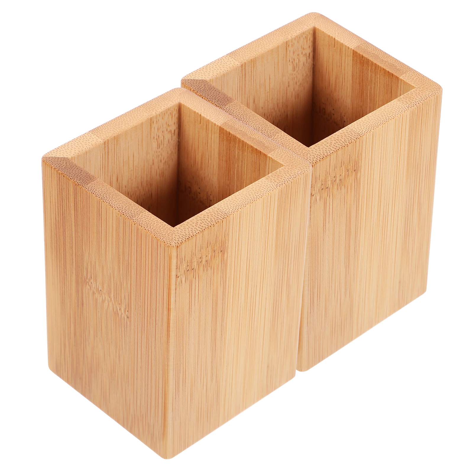 

2pcs Pen Holder 6x8 8x6cm Pencil Holder Desk Accessories Simple Storage ganizer Pencil Case Multi Purpose Container