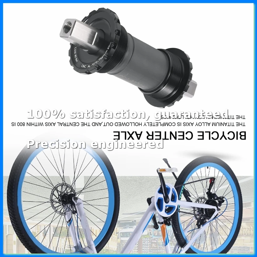 

Titanium BSA English Threaded Square Taper Bottom Bracket 119mm for 148G-A63M