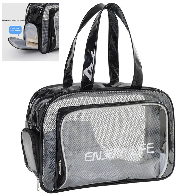 

Beach Bag Gym Waterproof Dry Wet Pool Storage Pouch Pvc Girl Travel Swim Supplies Large Woman Packing Sport Swimming Accessories