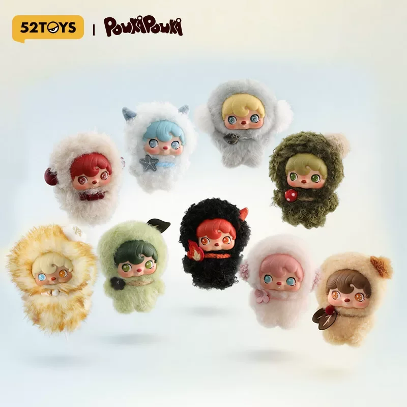 Auf Lager: 52toys Authentischer Plüsch-Anhänger Blind Box – Universeller Geist Niedlicher Plüsch-Hängeschmuck im gleichen Stil – Geschenk für Sammler