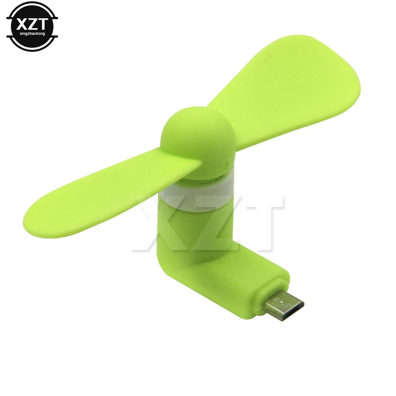 Micro USB Fan Cool Portable for Mobile Android Cell Phone Cooling Fans Mute Mini Cooler Summer Daily Application