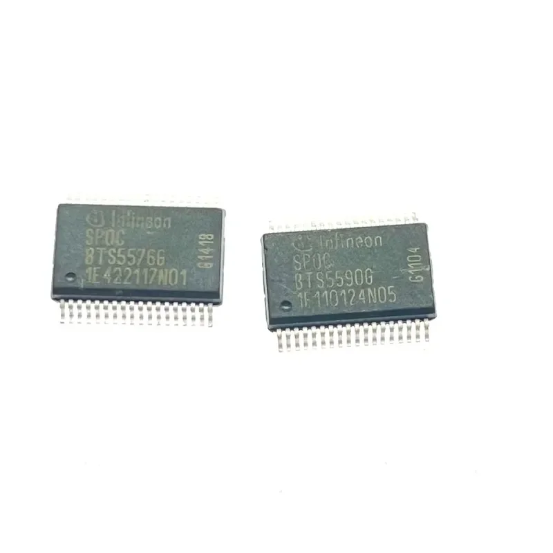 2pcs BTS5576G for Skoda Octavia ECU board lighting power switch chip IC