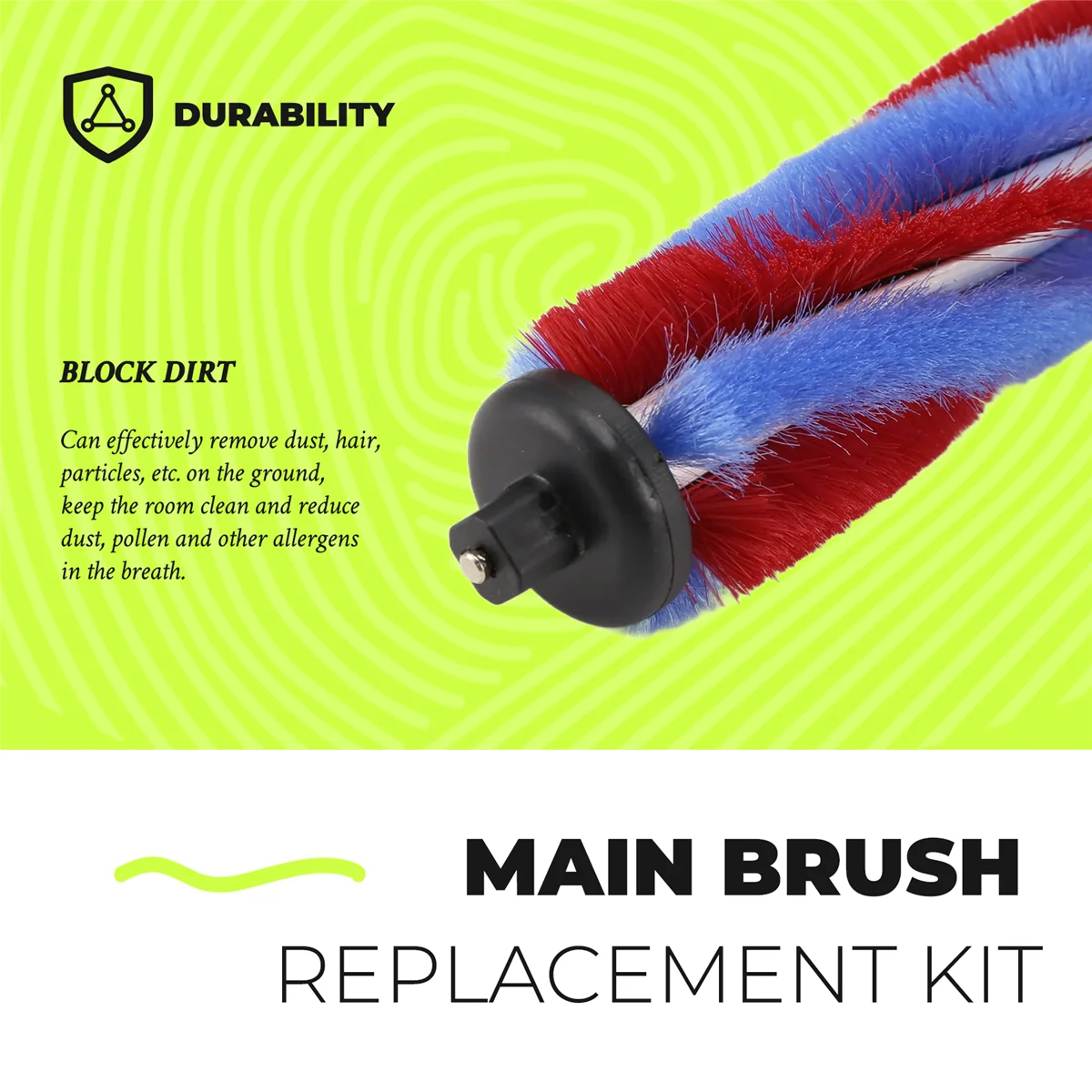 A55TWireless Vacuum Cleaner Brush Replacement Accessories, Main Brush Replacement Kit, Household Cleaning Tools