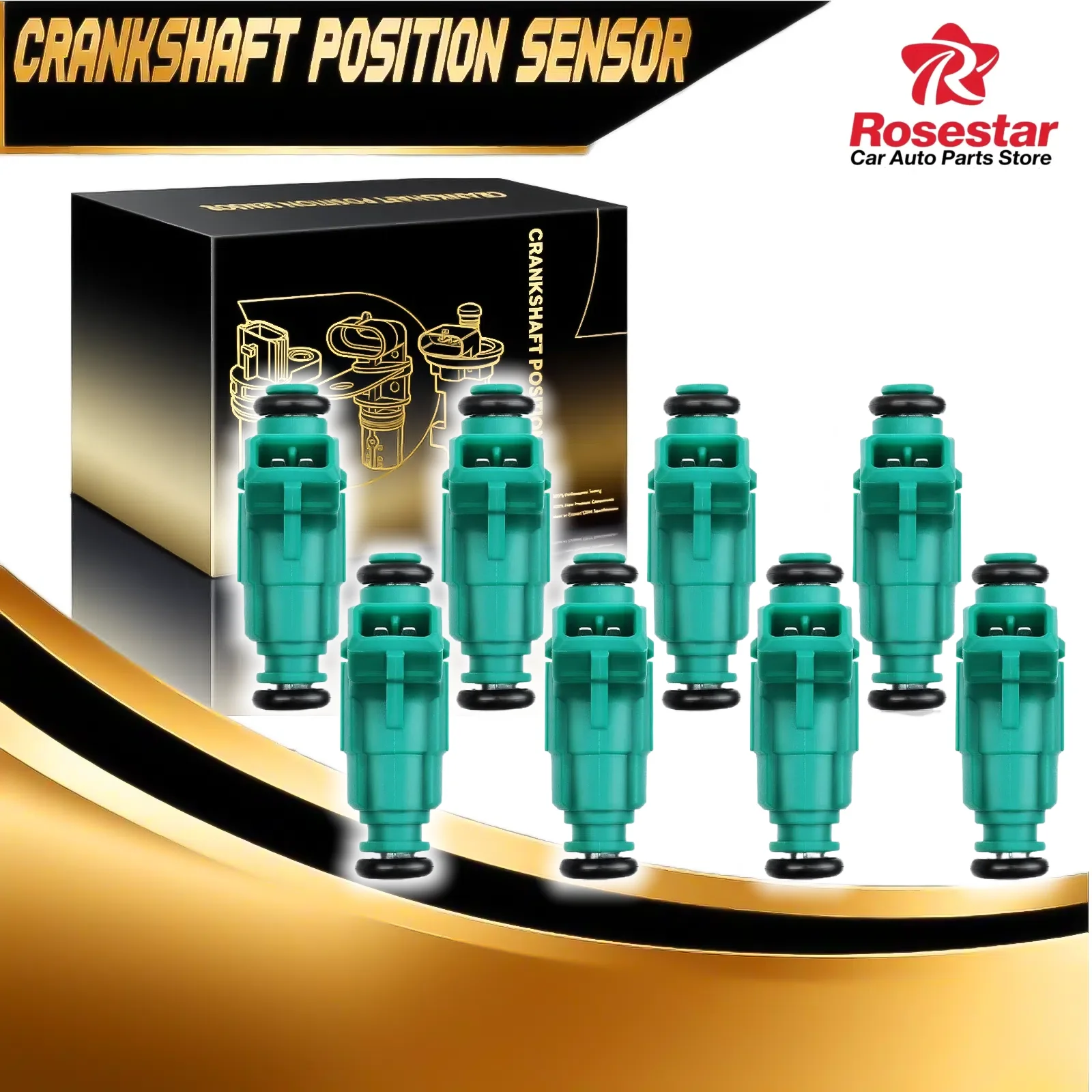 

1PCS/8PCSFuel Injector for Land Rover Discovery 99-04 Range Rover 99-02 V8 4.0L 4.6L 0 280 155 787,0280155787,ERR6600