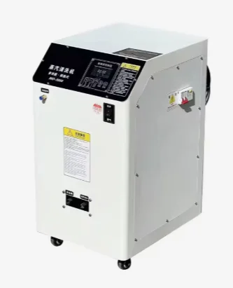 Steam cleaning machines utilize dry steam and wet steam for industrial cleaning, car washing, and kitchen grease removal
