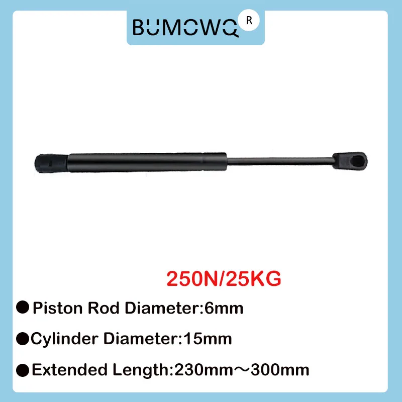 

1PC 230mm-300mm 25kg/250N Car Strut Bars Furniture Strut Bar Gas Shock Absorber Hydraulic Lift Kitchen Cabinet Hinge