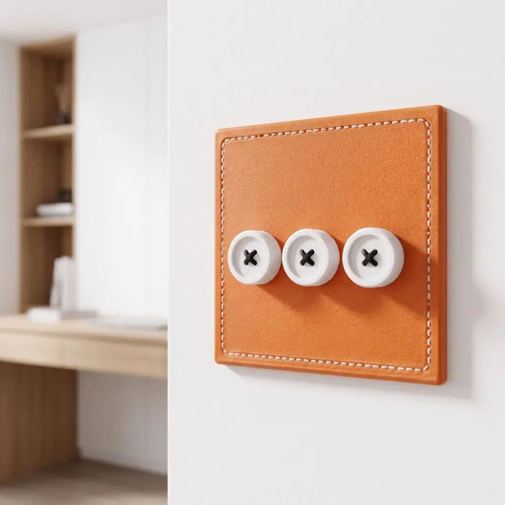 Creative Light Switch Guard Covers 3D Printed Self-Adhesive Console-shaped Switch Cover Retro Arcade Games Removable