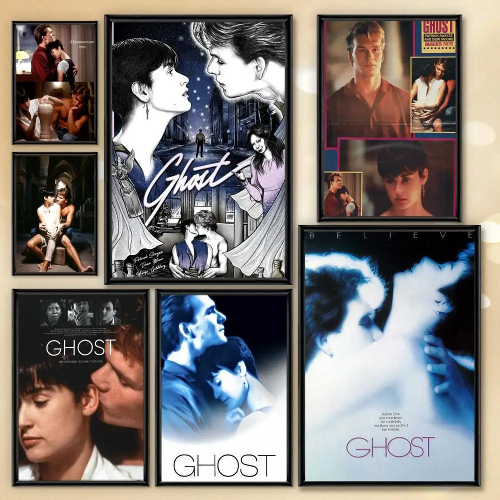 Poster HD Anime Hot Theme Singer/OST/Movie-Waterproof Self-Stick Home Decor Classic Movie Ghost