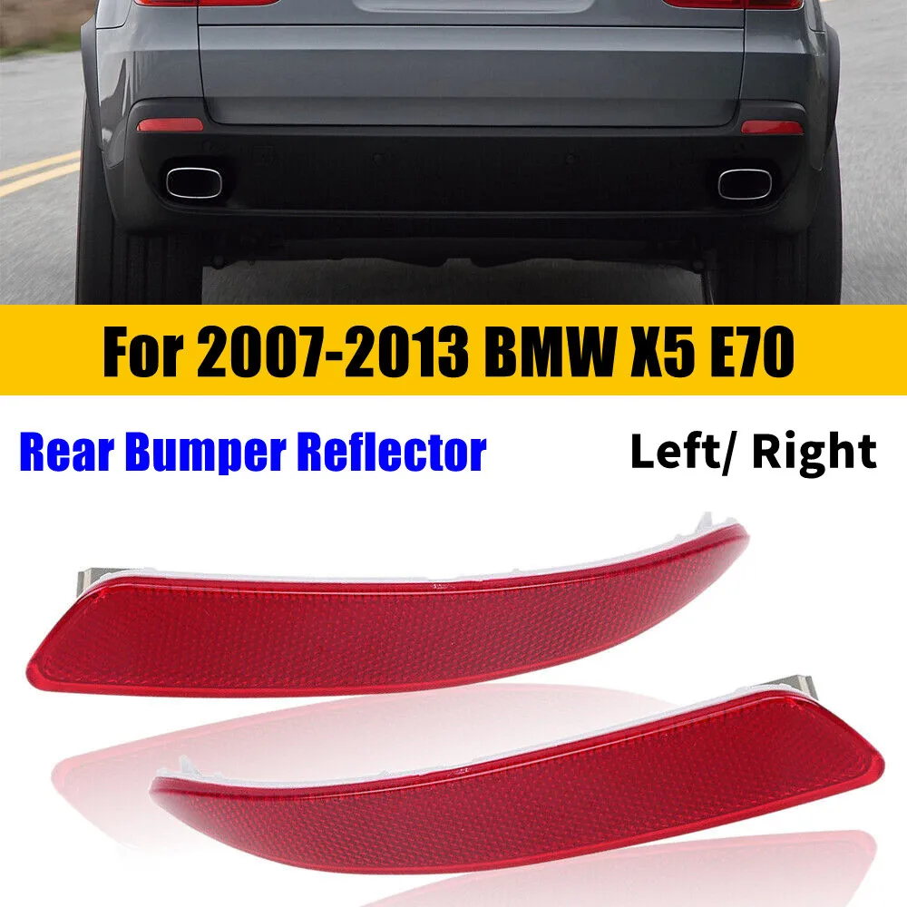 

Для BMW X5 E70 2007 2008-2013 левый/правый задний бампер, отражатель, задний стоп-сигнал, габаритная полоса 63217158949 63217158950