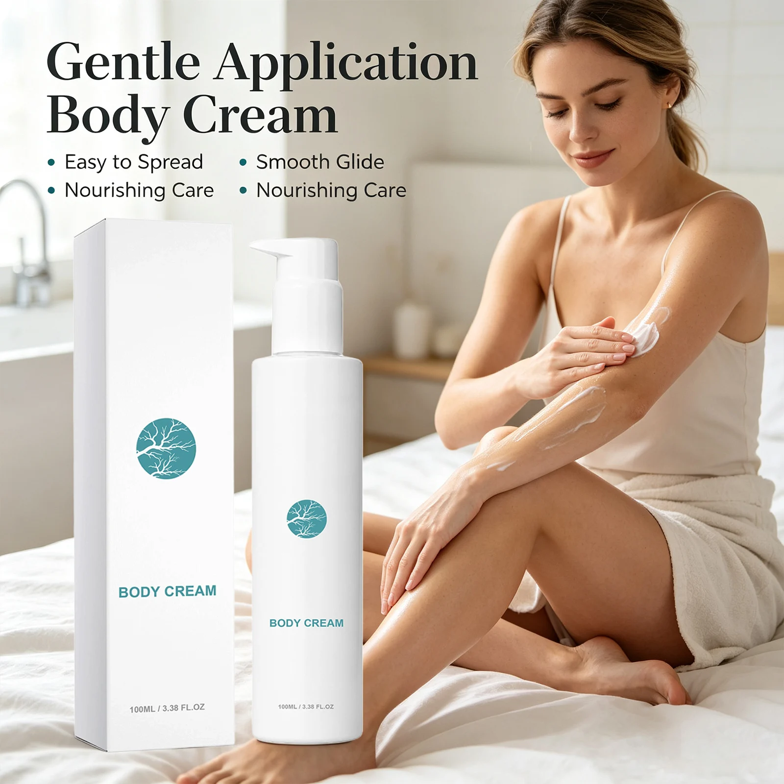 Nourishing Body Cream Soothe & Repair Skin Refine Rough Skin Texture Alleviate Dryness Brighten Deep Hydrating Full Body Lotion