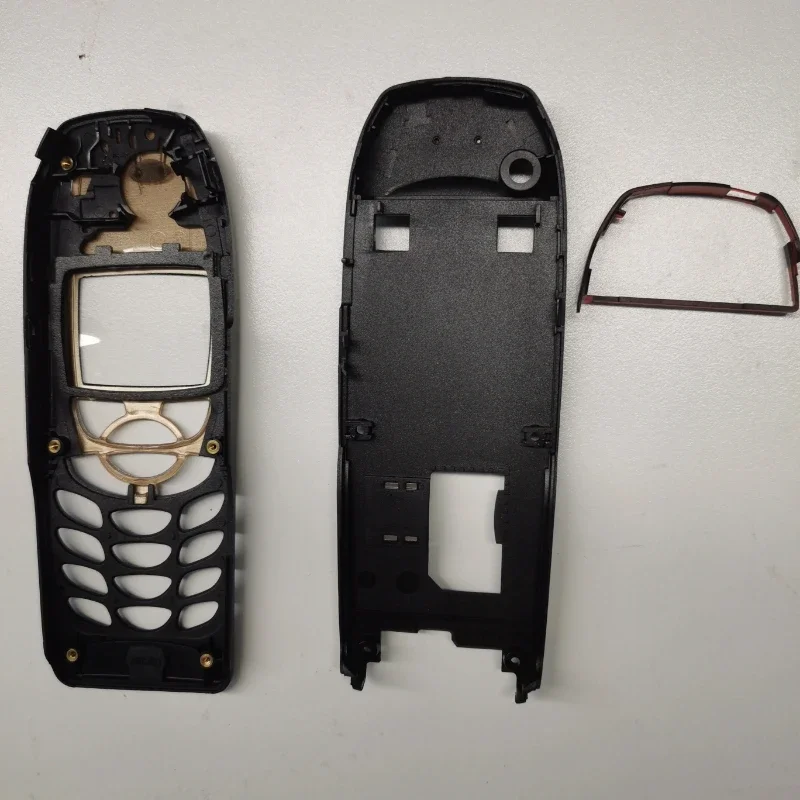 10Pcs Cover Case Housing Battery By Middle Frame Front Bezel Replace Part (NO Keyboard) for Nokia 6310i