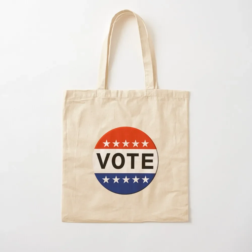 

USA Vote Sticker, USA Vote Decal Tote Bag personalized tote canvas bags woman Women's beach bags