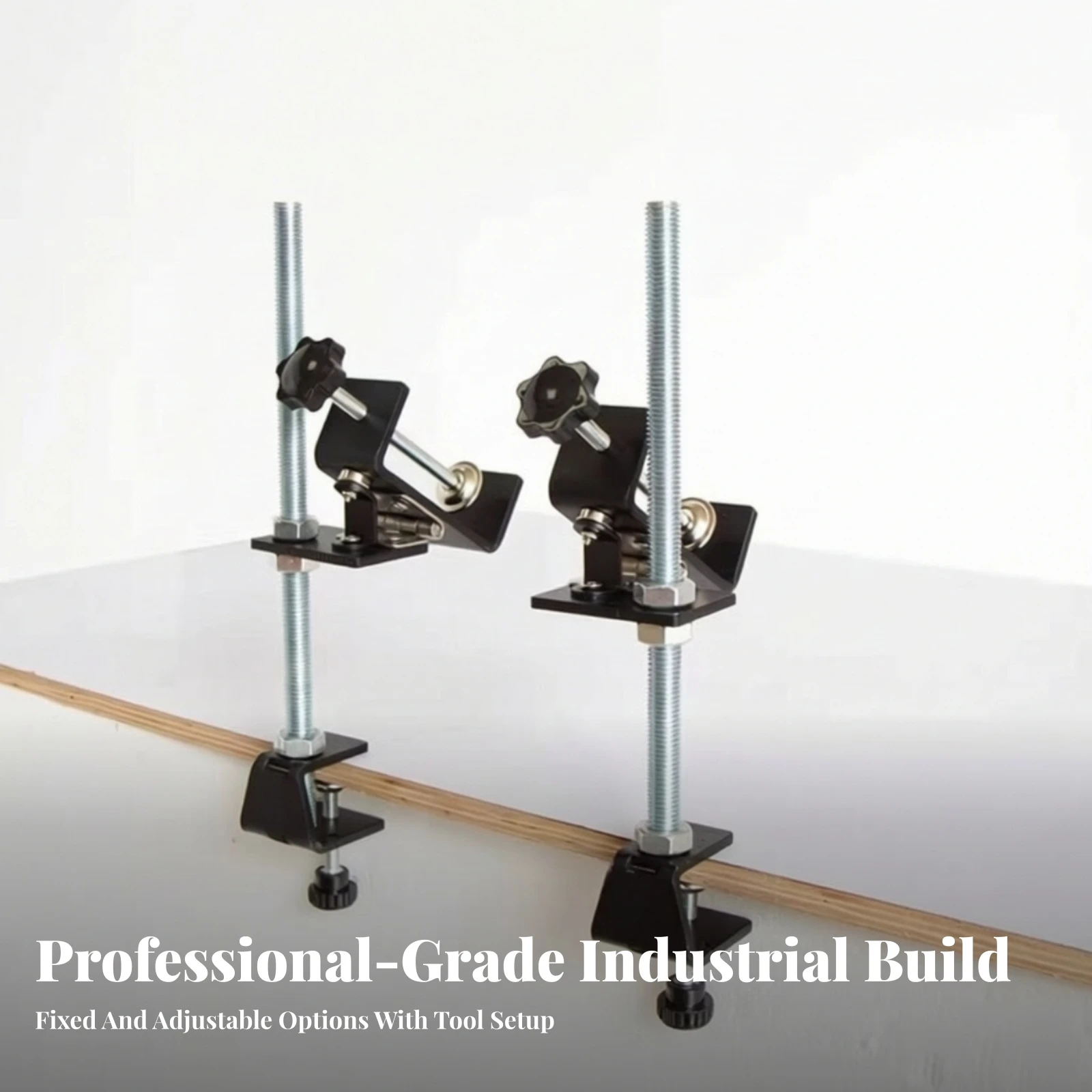 Screen Printing Clamp Tabletop Screen Frame Clamp Hardware No-Drill Easy to Install for Diy Crafters, Workshops, Studios