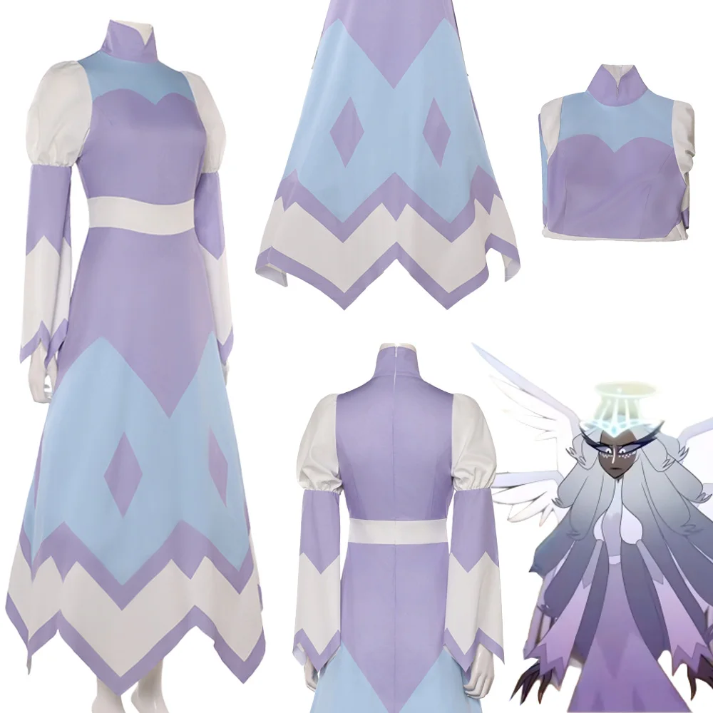 

Fantasia S2 Sera Cosplay Dress Clothing 2025 TV Hell Inn Disfraz Costume Women Fantasy Halloween Carnival Party Clothes