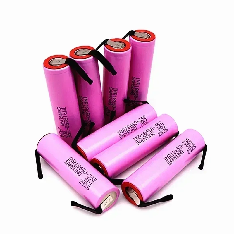 Batterie 3500 hergestellt in Korea 3,7 3,7 mah 20a Entladung inr18650-35e V Batterie V wiederauf ladbare Batterie DIY Nickel