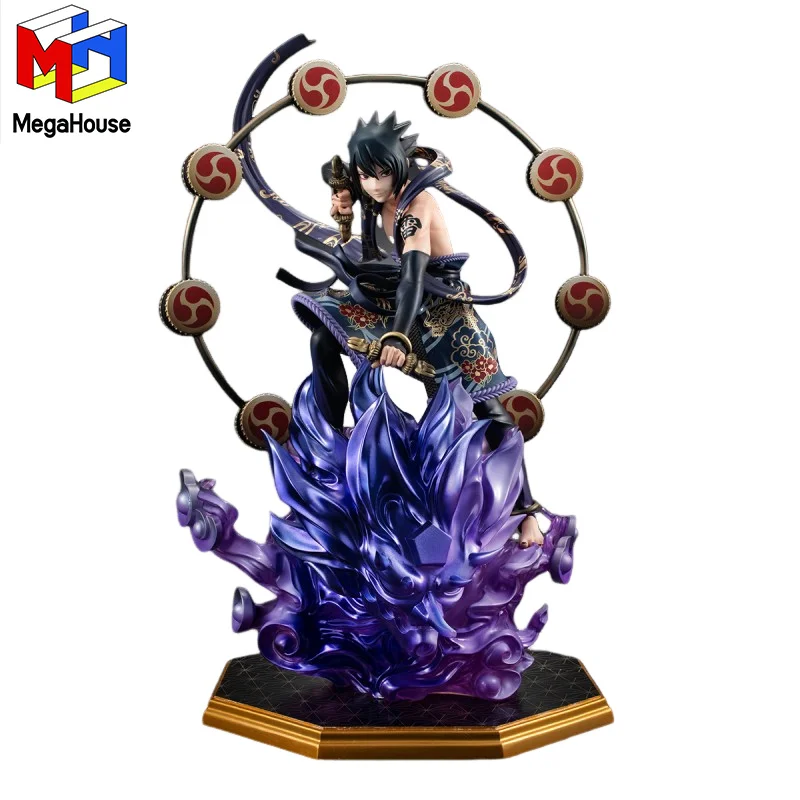 

Megahouse Precious G.E.M. Series NARUTO Shippuden Sasuke Uchiha Raijin Figure Anime Action Model Collectible Toys Gift