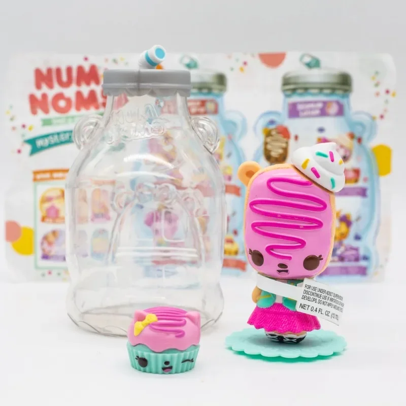 Original Num Noms Blind Box Toys Baby Bottle Mystery Makeup Nail Polish Model Toys Collection Decoration Children Gifts