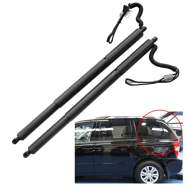 1 Pair Rear Trunk Power Liftgate Electric Tailgate Lift Struts For Kia Carnival/Sedona 2015-2021 81770A9100 81780A9100