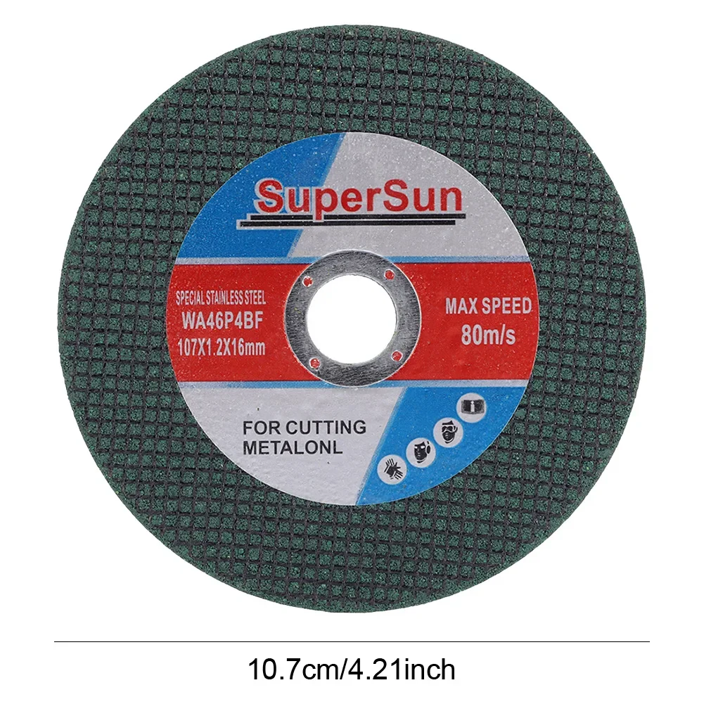 50 Pack Metal Cutting Wheel 107x1.2x16mm Ultra Thin Cut-Off Wheel Cutting Disc Angle Grinder Grinding Wheels for Angle Grinder