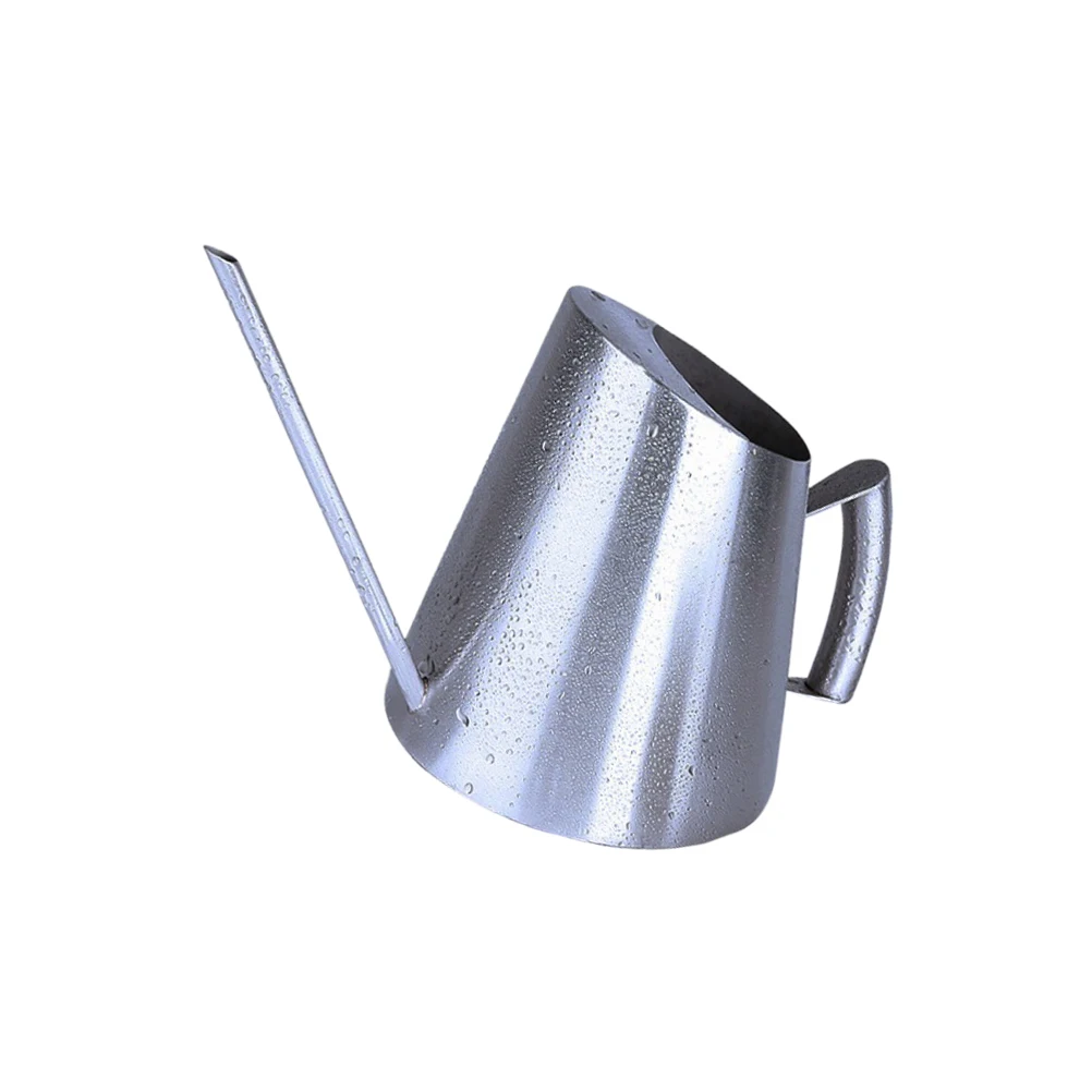 

1Pcs Stainless Steel Watering Kettle Large Capacity Long Spout Portable Garden Watering Can Indoor Outdoor Flower Succulent