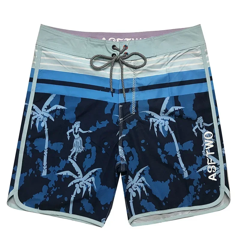 Men's Swim Trunks Beach Shorts Bermuda Spandex Quick dry Surf Boardshorts High Quality Waterproof Man Swimwear swimming shorts