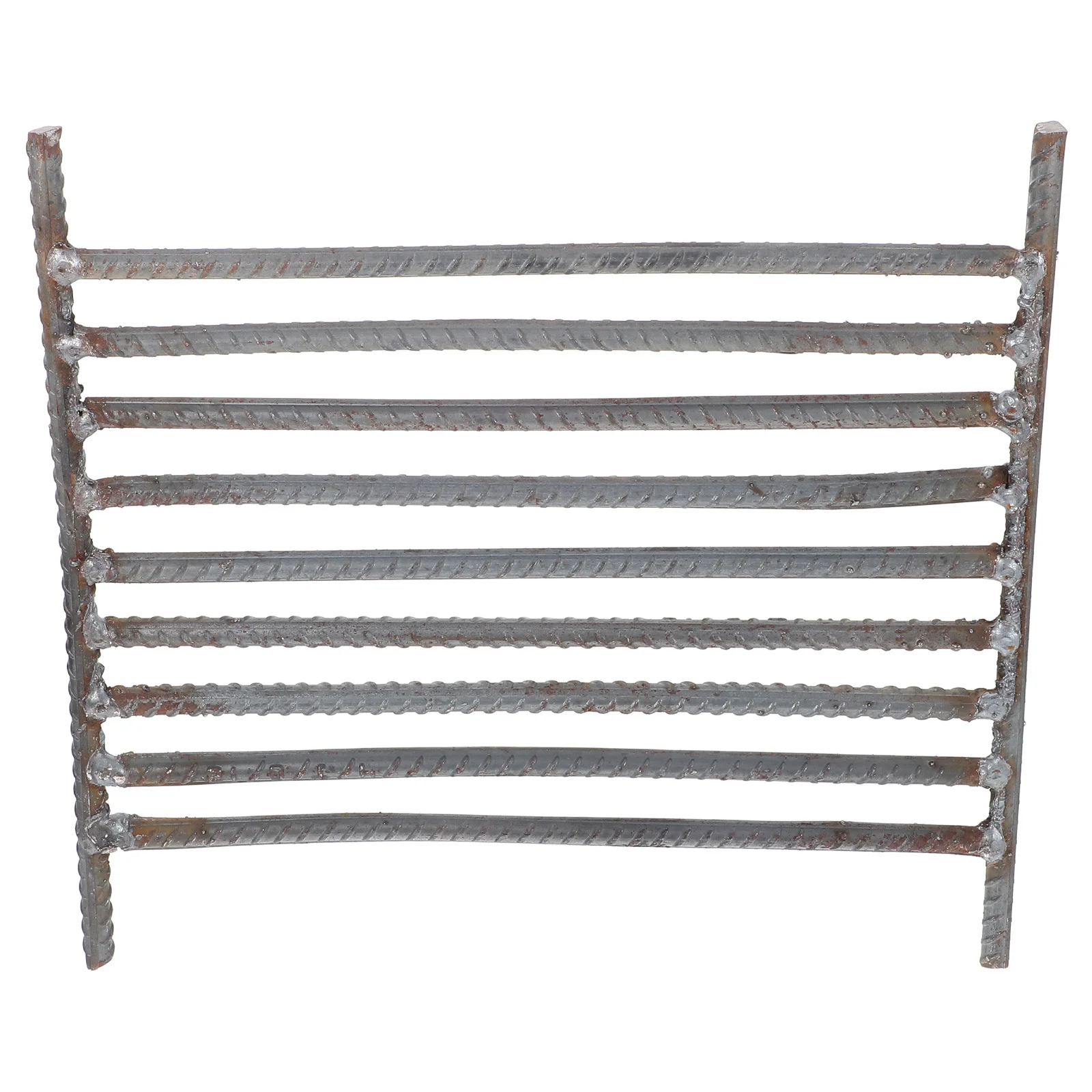 

1pc Fireplace Grate Heavy Duty Steel Bar Heat Resistant Nonslip For Wood Stove Indoor Outdoor Use Kindling Holder Grill Grates