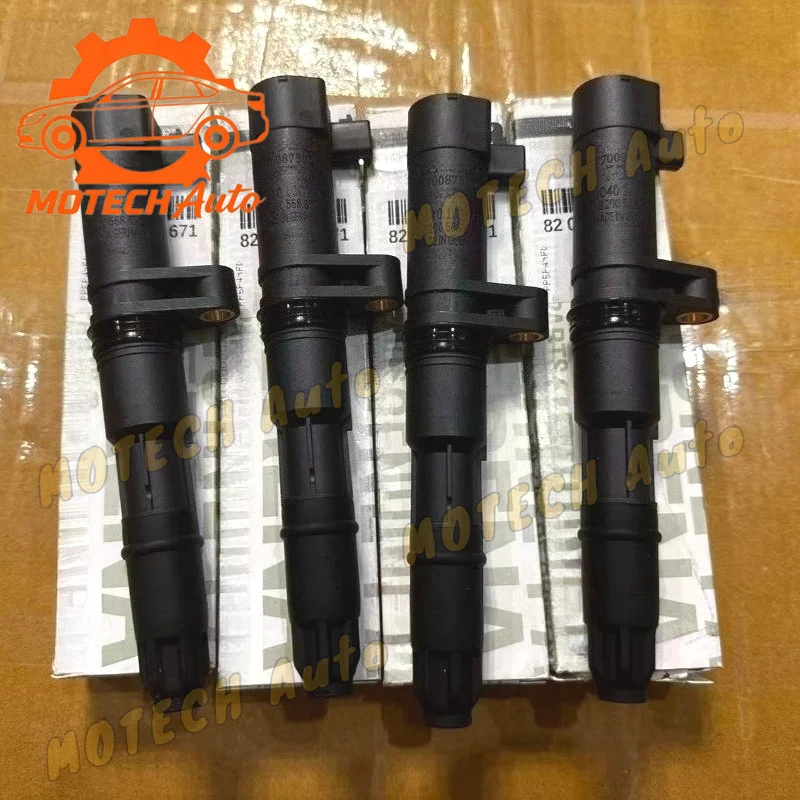 

4PCS 8200568671 82 00 568 671 Ignition Coil For Renault Clio Megane Laguna Espace 1.4 1.6 1.8 2.0 16V