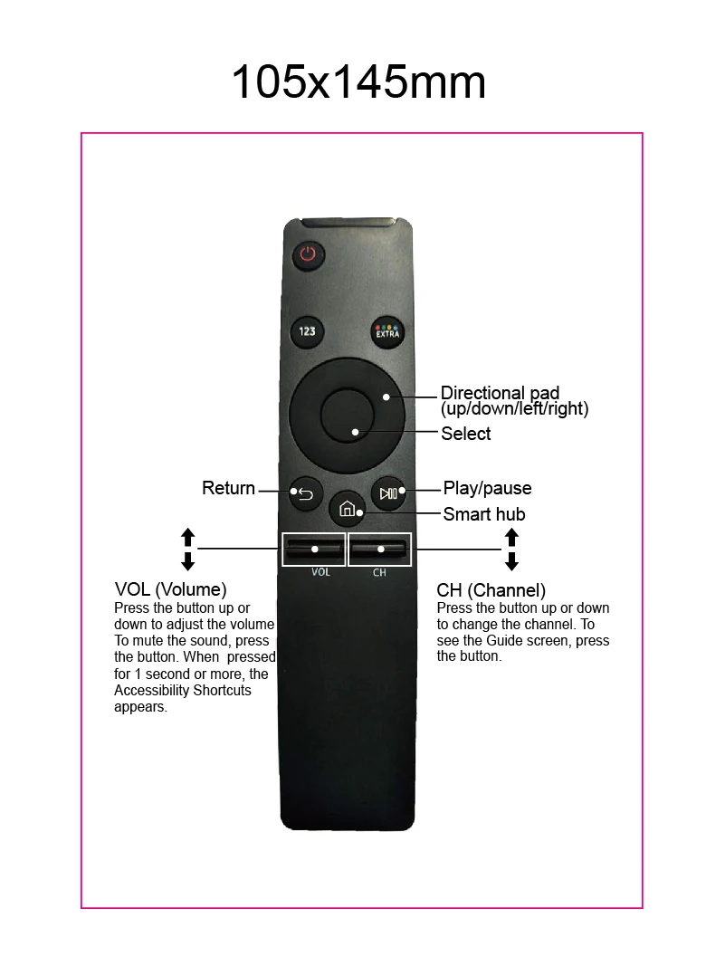 Universal BN59 Television Remote Control for Samsung Smart TV BN59-01259D BN59-01259B BN59-01260A -01265A -01266A -01241A TM1640