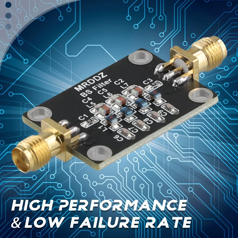 Bandstop-Filter modul 88-108MHz FM-Bands topp filter 70-120MHz für Anti-FM-Störungen des Amateurfunk verstärkers