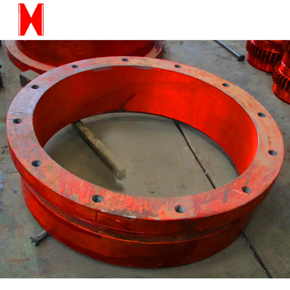 ISO Forged Blank Metal Iron Steel Water Cooled Flange