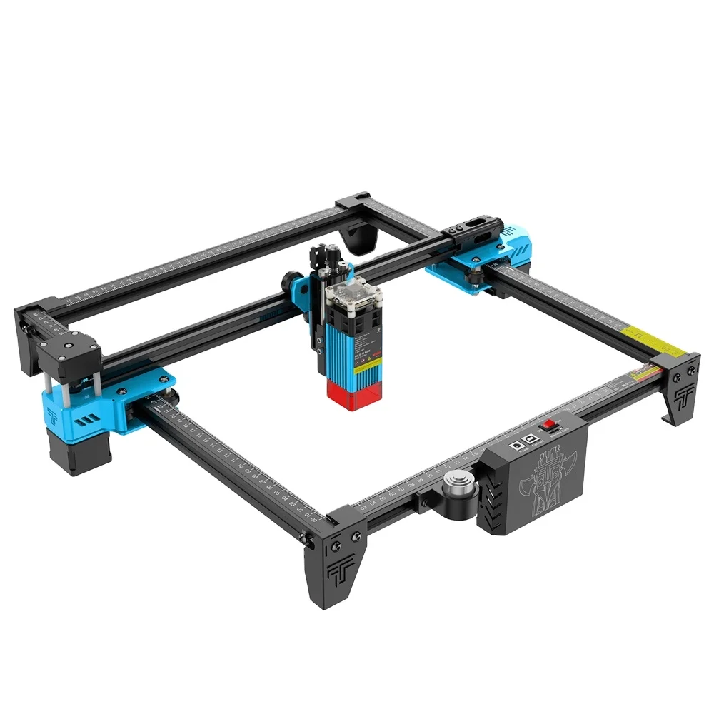 ActionLasers TTS-10 PRO 40W Laser Engraving Machine Small DIY Woodworking Computer for Home Use for Wood Paper Stone Rubber